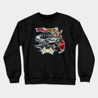 FLORIDA GATOR amongst the ORANGE BLOSSOMS!😊 Crewneck Sweatshirt